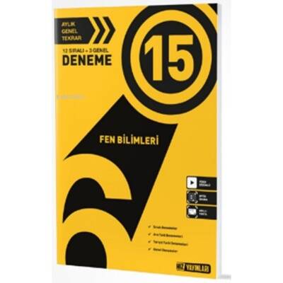 HIZ Fen Bilimleri 15 li Deneme - 1