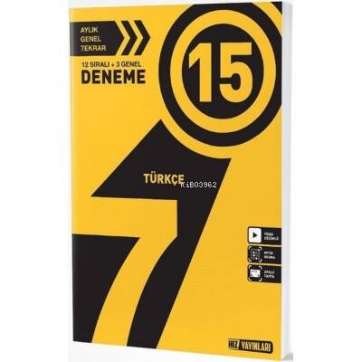 HIZ Türkçe 15 li Deneme - 1