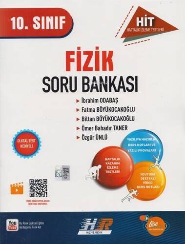 Hız ve Renk 10. Sınıf Fizik HİT Soru Bankası - 1