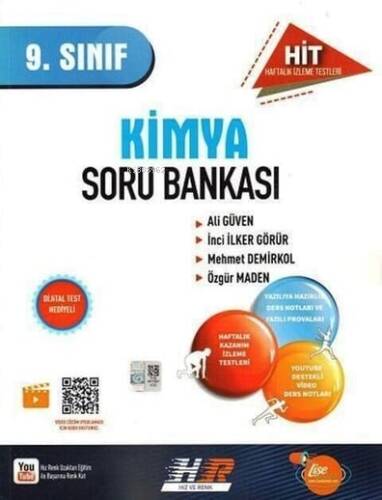 Hız ve Renk Yayınları 9. Sınıf Kimya HİT Soru Bankası - 1