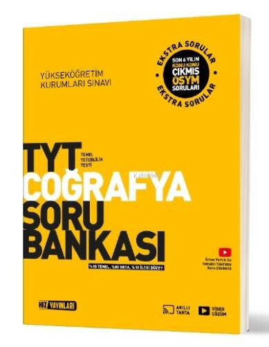 Hız Yayınları TYT Coğrafya Soru Bankası - 1