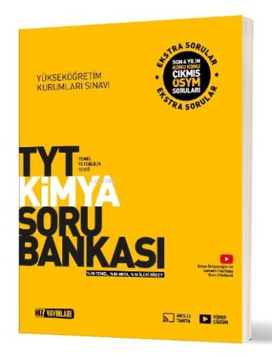 Hız Yayınları TYT Kimya Soru Bankası - 1