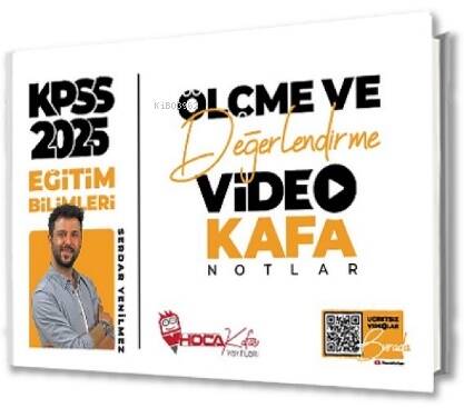 Hoca Kafası 2025 KPSS Eğitim Bilimleri Ölçme ve Değerlendirme Video Kafa Notlar - 1