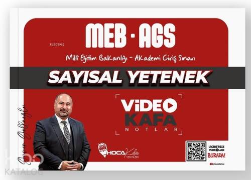 Hoca Kafası 2025 MEB-AGS Sayısal Yetenek Soru Bankası Çözümlü - 1