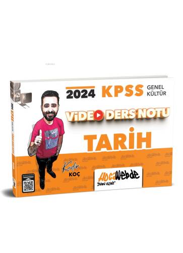 HocaWebde Yayınları 2024 KPSS Genel Kültür Tarih Video Ders Notu - 1