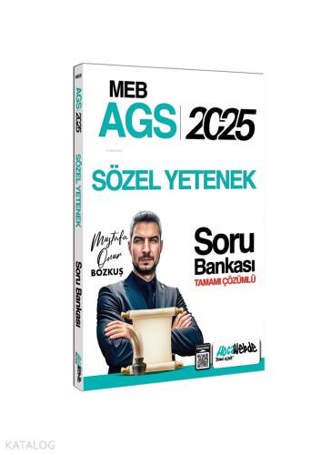 HocaWebdeYayınları 2025 MEB AGS Sözel Yetenek Tamamı Çözümlü Soru Bankası - 1