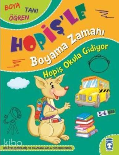 Hopiş Okula Gidiyor; Hopişle Boyama Zamanı - 1