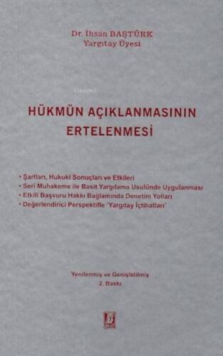 Hükmün Açıklanmasının Ertelenmesi - 1