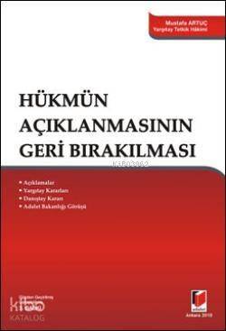 Hükmün Açıklanmasının Geri Bırakılması - 1