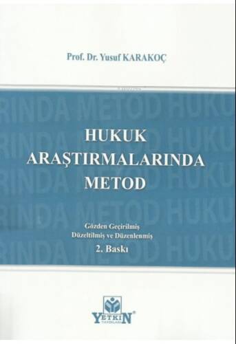 Hukuk Araştırmalarında Metod - 1