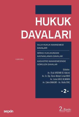 Hukuk Davaları - Cilt:2 - 1