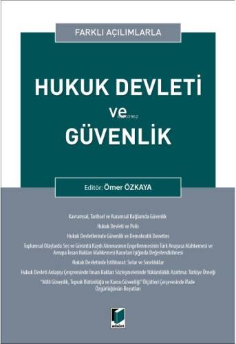 Hukuk Devleti ve Güvenlik - 1