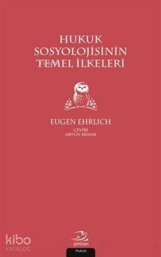 Hukuk Sosyolojisinin Temel İlkeleri - 1