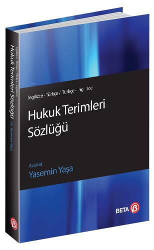 Hukuk Terimleri Sözlüğü; (İngilizce - Türkçe / Türkçe İngilizce) - 1