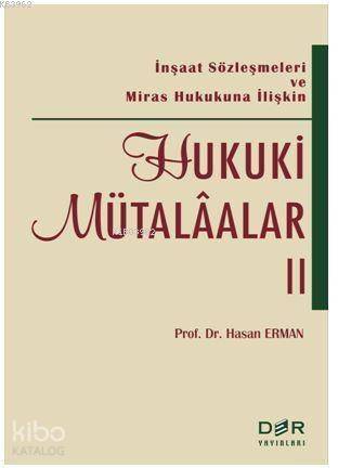 Hukuki Mütalaa II - 1