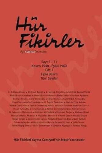 Hür Fikirler Dergisi (Ciltli Kapak) - 1