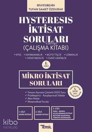 Hysteresis İktisat Soruları Cilt 1 - Mikro İktisat - 1