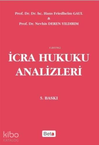 İcra Hukuku Analizleri - 1