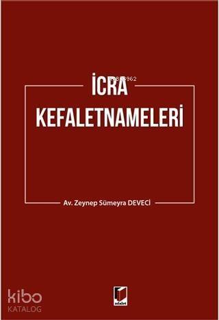 İcra Kefaletnameleri - 1