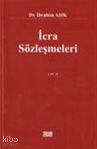 İcra Sözleşmeleri - 1