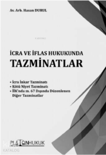 İcra ve İflas HukukundaTazminatlar - 1