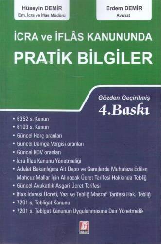 İcra ve İflas Kanununda Pratik Bilgiler - 1