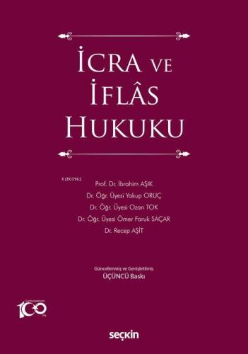 İcra ve İflâs Hukuku - 1