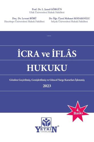 İcra Ve İflâs Hukuku - 1