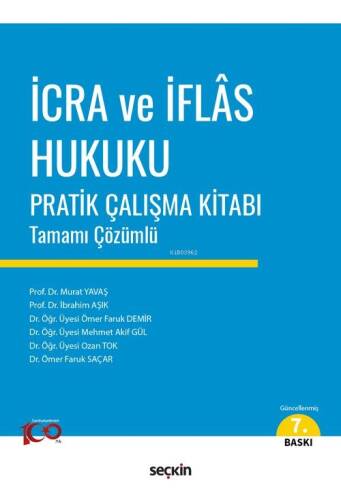 İcra ve İflâs Hukuku Pratik Çalışma Kitabı - 1