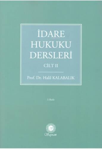 İdare Hukuku Dersleri - 1