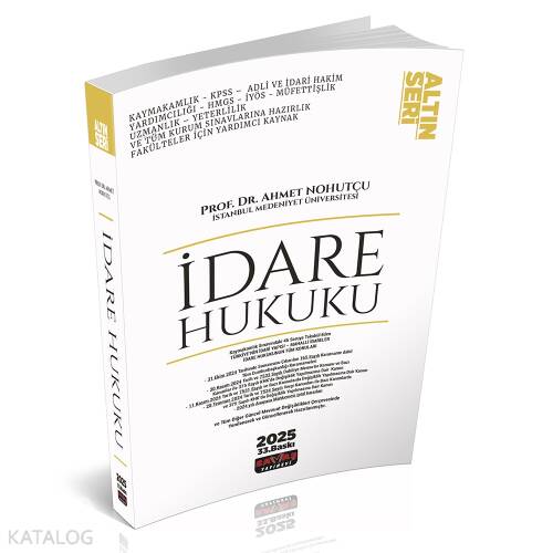 İdare Hukuku Konu Anlatımı - 1