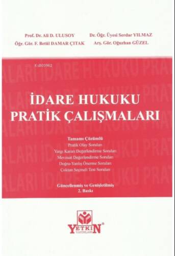 İdare Hukuku Pratik Çalışmaları - 1