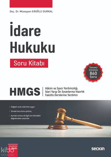 İdare Hukuku Soru Kitabı;Tamamı Çözümlü - 1