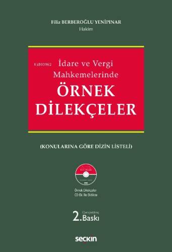 İdare ve Vergi Mahkemelerinde Örnek Dilekçeler - 1