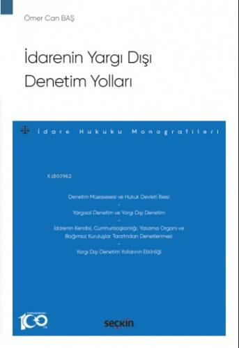 İdarenin Yargı Dışı Denetim Yolları - 1