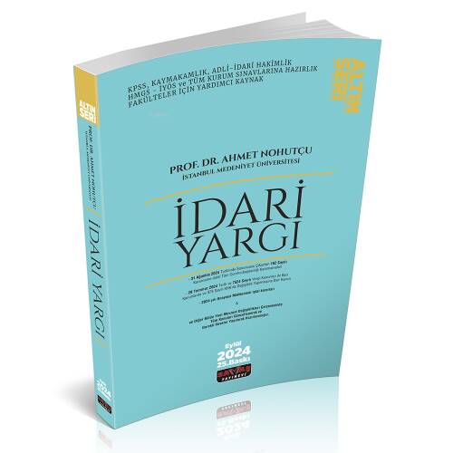 İdari Yargı Konu Anlatımı - 1