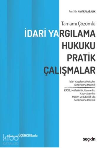 İdari Yargılama Hukuku Pratik Çalışmalar - 1