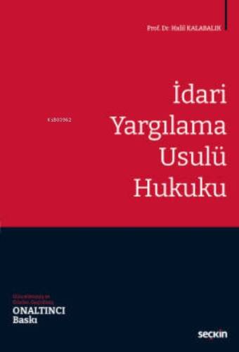 İdari Yargılama Usulü Hukuku - 1