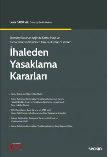 İhaleden Yasaklama Kararları - 1