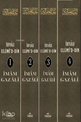 İhyâu Ulûmi’d-Din (4 Cilt) - 1