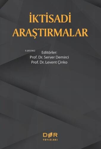 İktisadi Araştırmalar - 1