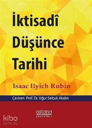 İktisadi Düşünce Tarihi - 1