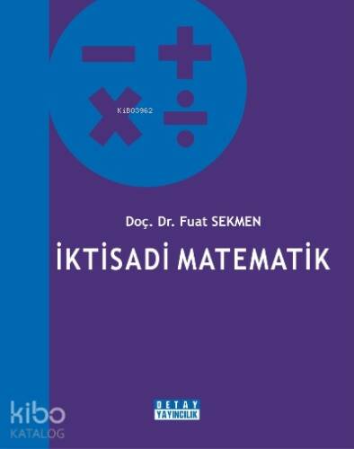 İktisadi Matematik - 1