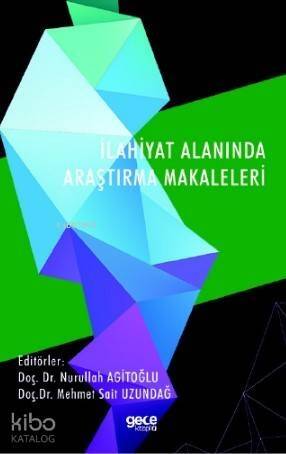 İlahiyat Alanında Araştırma Makaleleri - 1