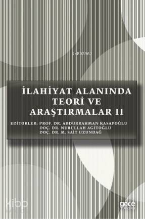 İlahiyat Alanında Teori ve Araştırmalar II - 1