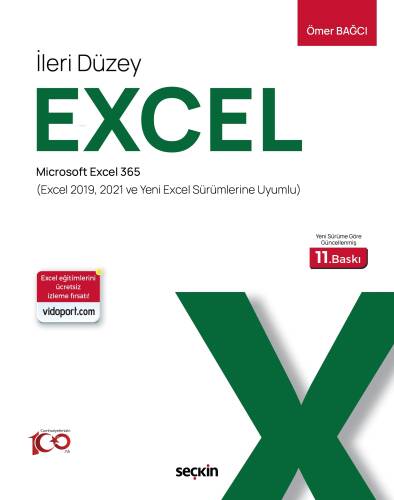 İleri Düzey Excel;Microsoft Excel 365 – Excel Kullanımı– Veri Analizi – Formüller Dashboard Raporlama – Query – ChatGPT ve Excel - 1