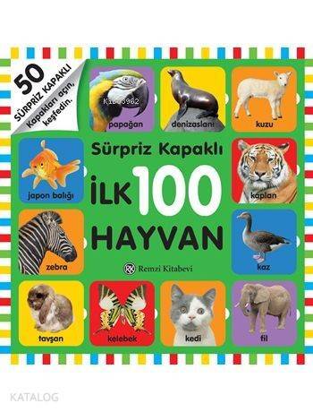 İlk 100 Hayvan; Sürpriz Kapaklı - 1