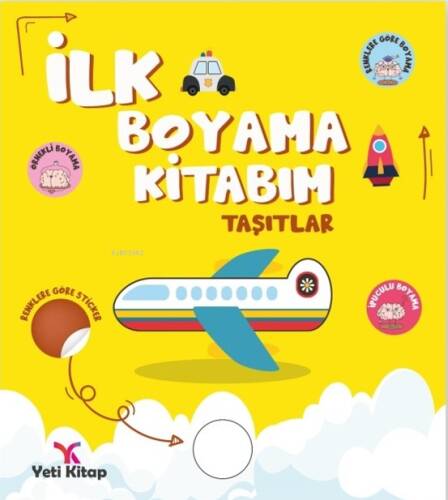 İlk Boyama Kitabım Taşıtlar - 1