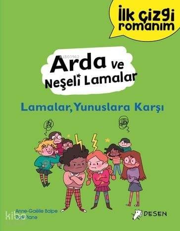 İlk Çizgi Romanım: Arda Ve Neşeli Lamalar, Lamalar Yunuslara Karşı - 1