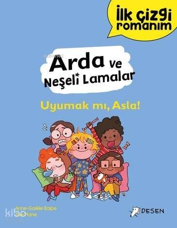 İlk Çizgi Romanım Arda Ve Neşeli Lamalar Uyumak Mı, Asla! - 1